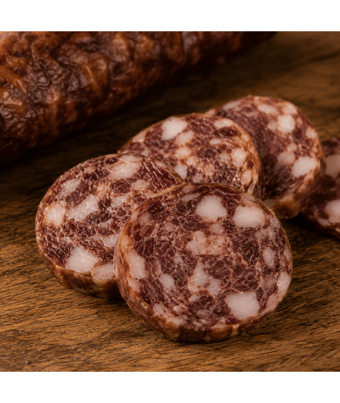 Longaniza con porcini
