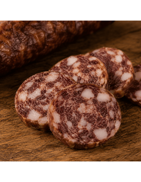 Longaniza con boletus