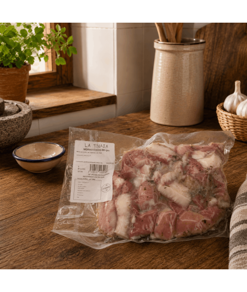 Gekochte Schweineschnauze