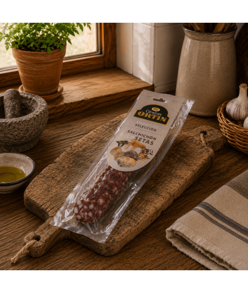Saucisse aux champignons