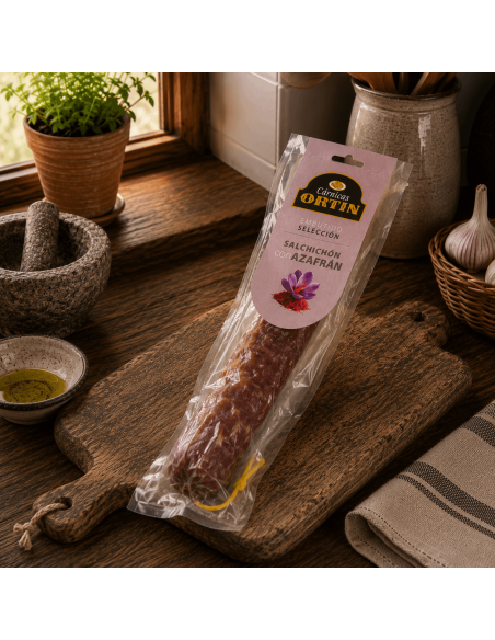 Sausage with saffron