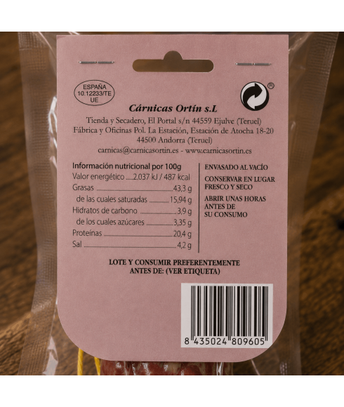 Salchichón al azafrán
