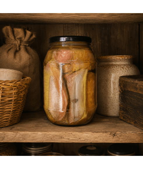 Porc assorti en conserve