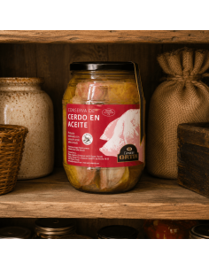 Sortiertes Schweinefleisch in Dosen