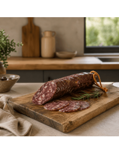 Salchichón di cervo con tartufo nero