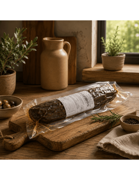Chorizo de cerf-liège