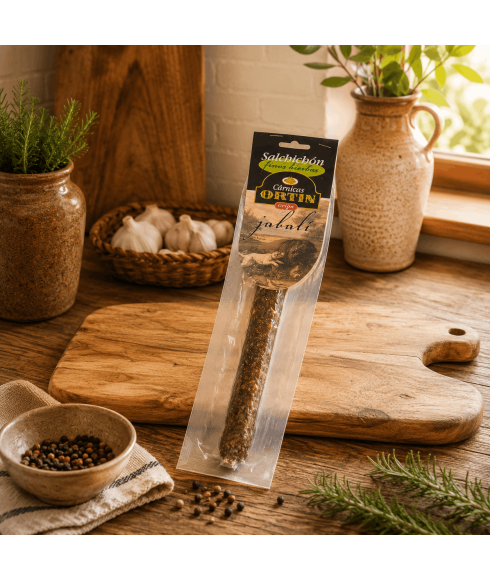 Vild boar sausage with fine herbs