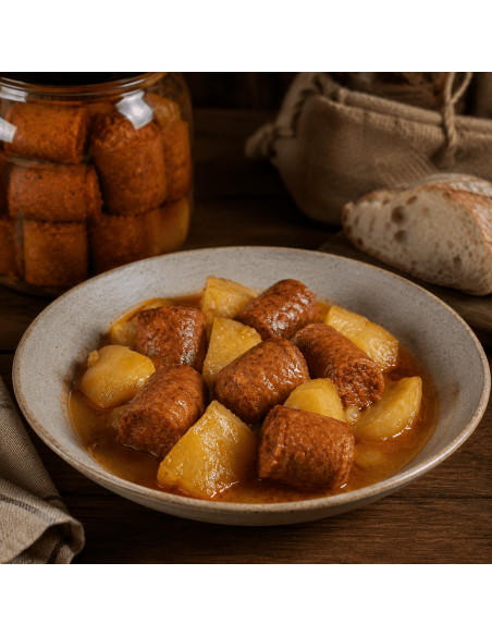 Eingemachte Longaniza