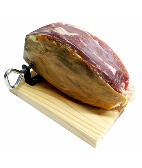 Piece of Serrano ham + Mini Ham Holder