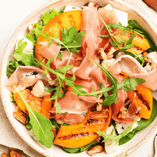 peach salad