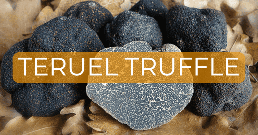 truffle banner, you can see two fresh truffles with on their grates.