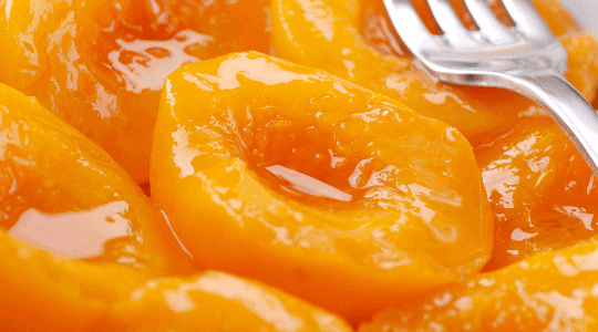 Recetas con melocotón freco